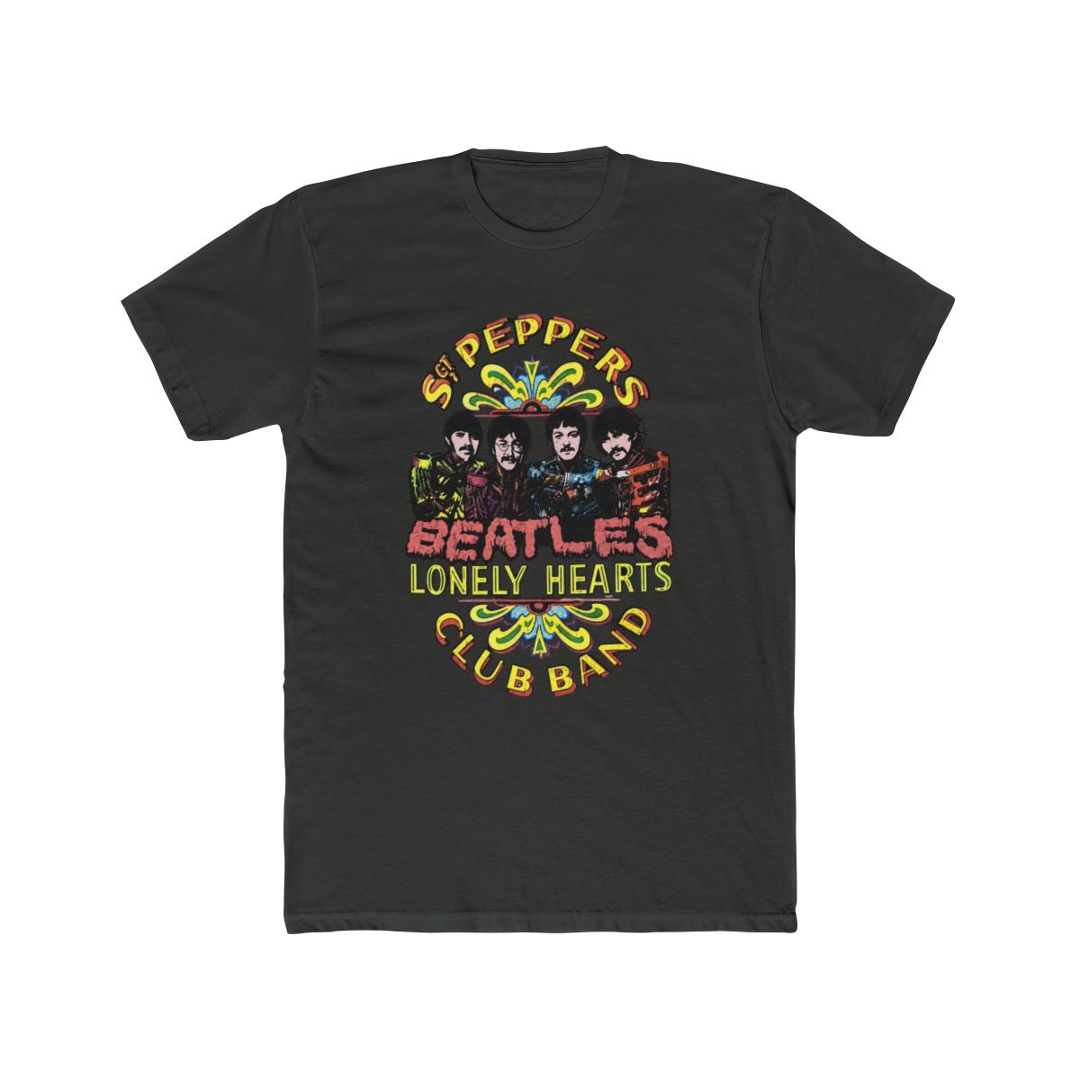 The Beatles: Sgt Pepper 2 - Black T Shirt - Merchoid - alternate angle 5, merchandise