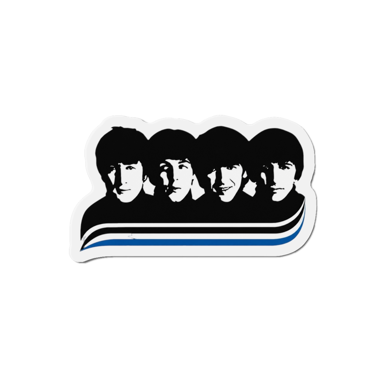 A Hard Day's Night Embossed Magnet. | Beatles - alternate angle 4, merchandise