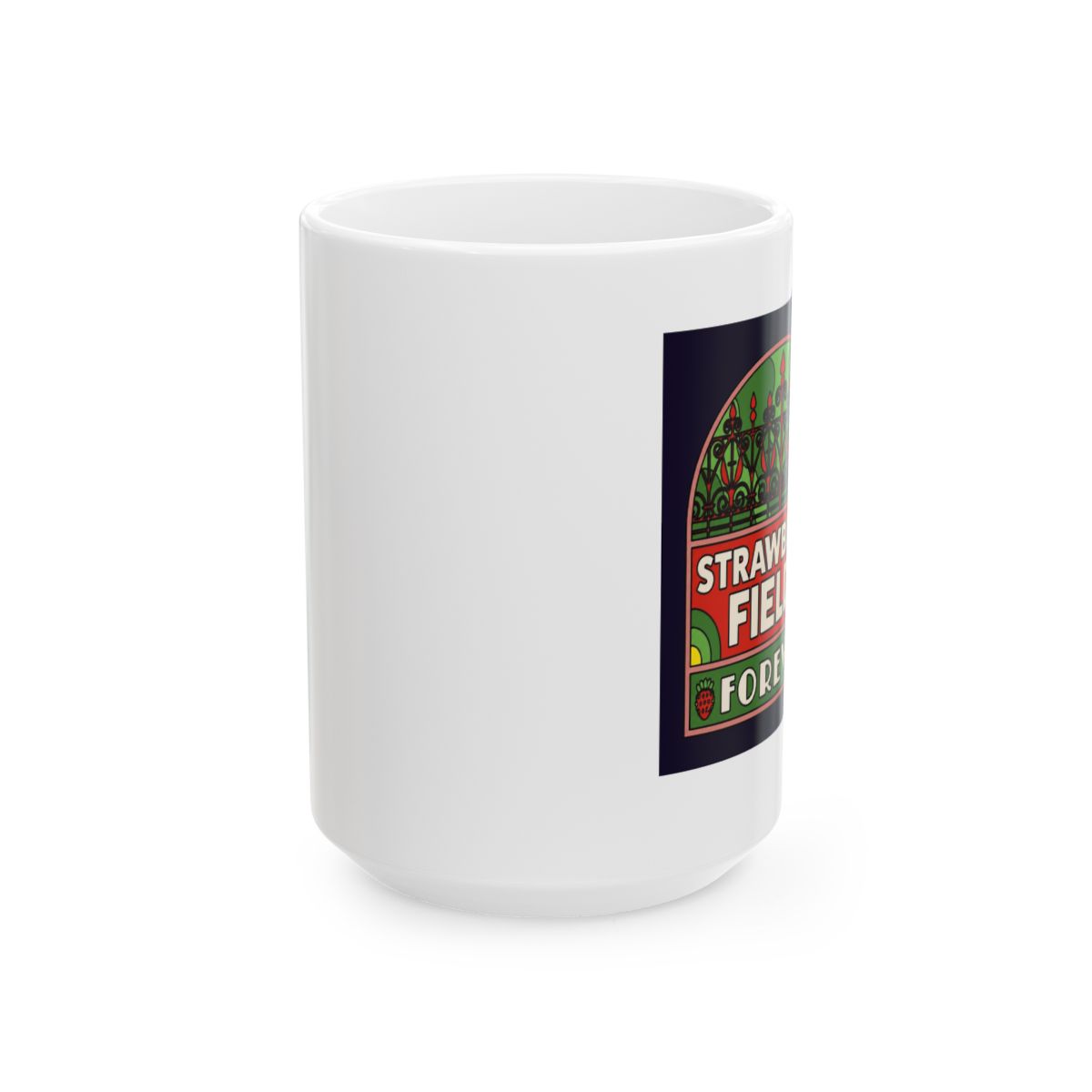 Strawberry Fields Mug | Beatles - alternate angle 2, merchandise