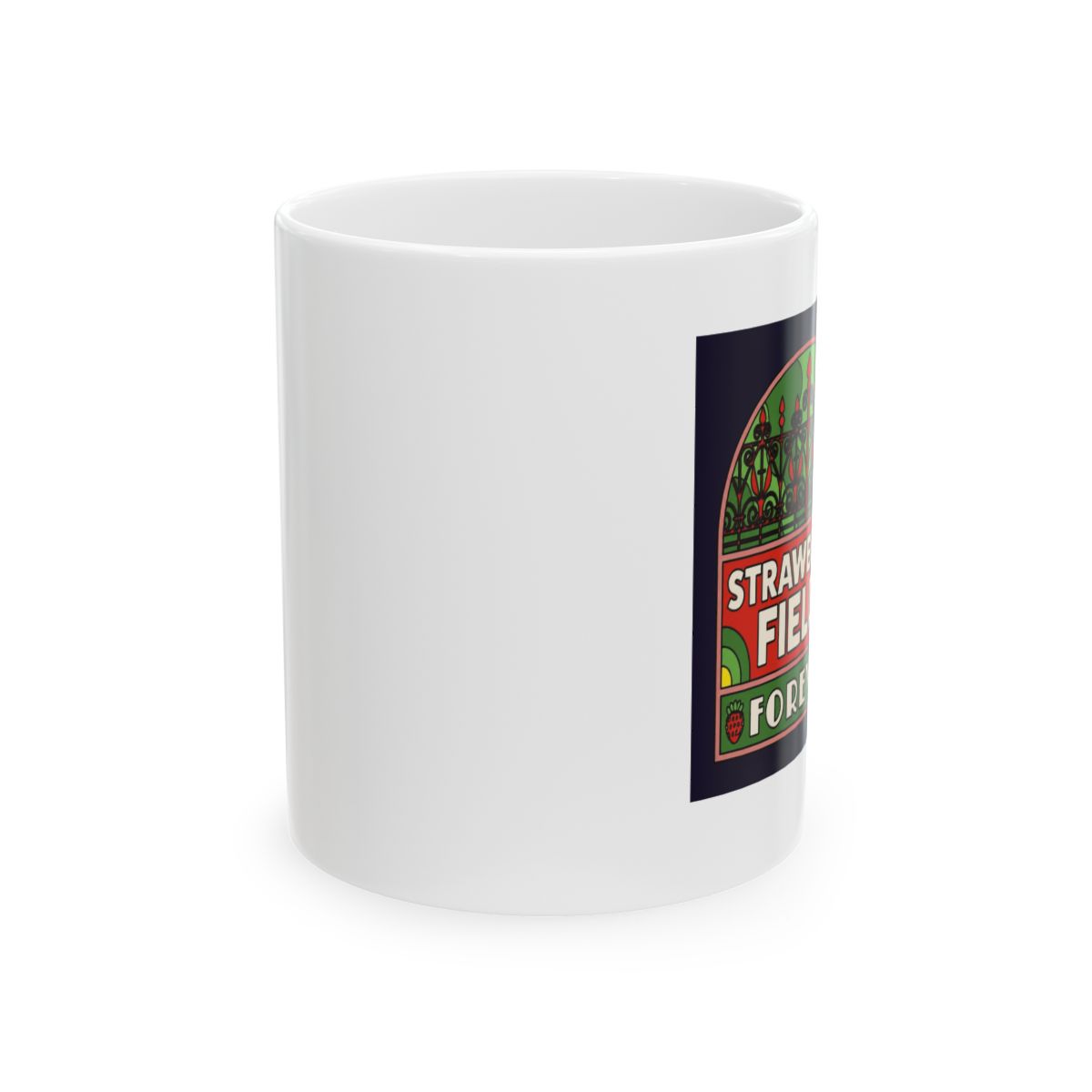 Strawberry Fields Mug | Beatles - alternate angle 1, merchandise