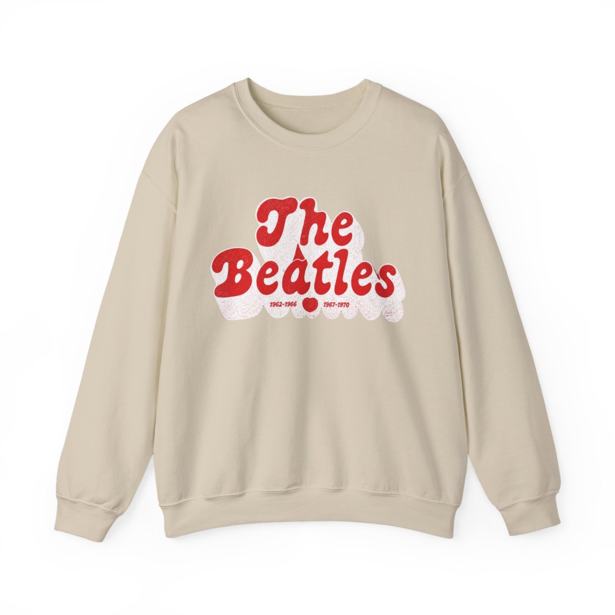 Red Album Crewneck Sweatshirt | Beatles - alternate angle 5, merchandise