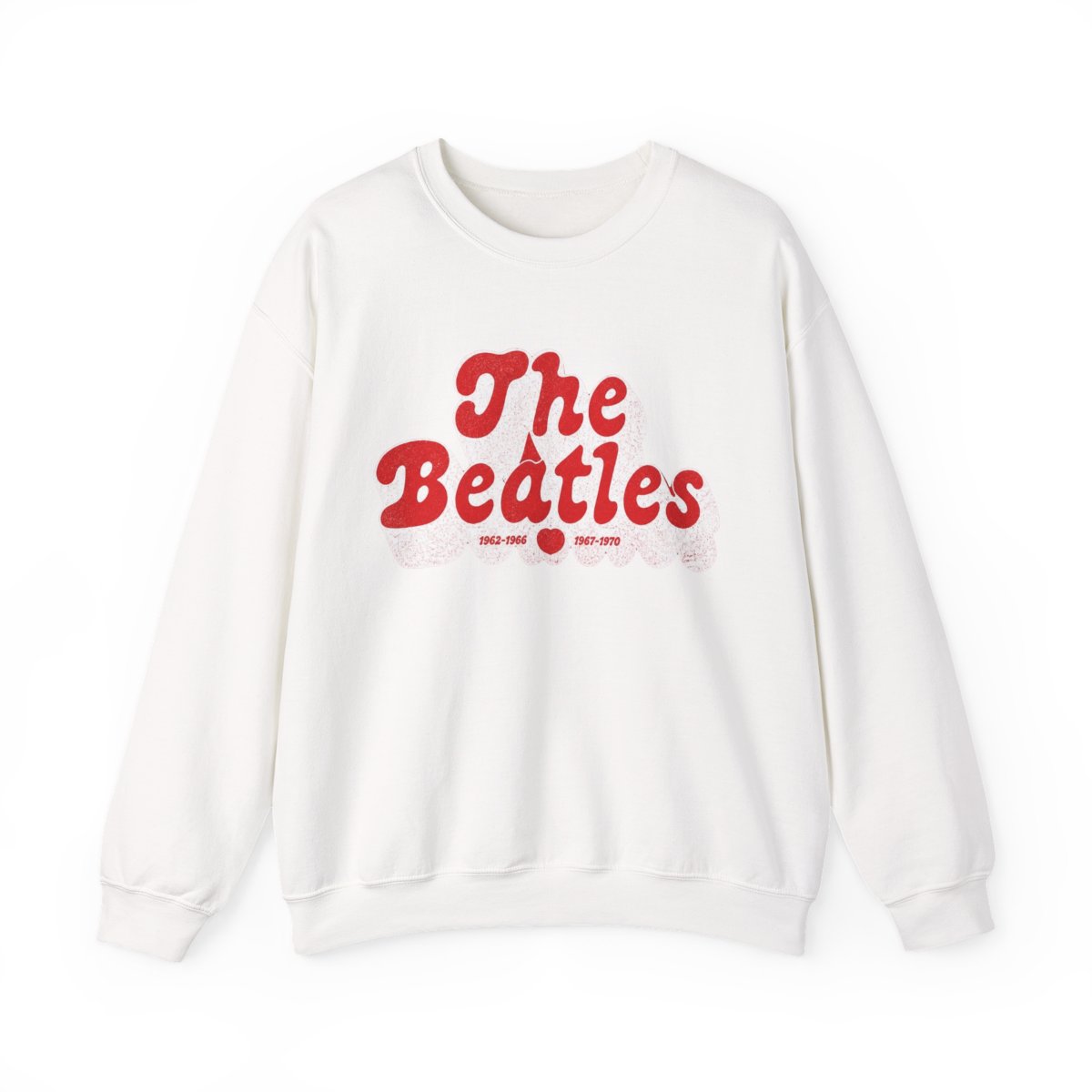 Red Album Crewneck Sweatshirt | Beatles - alternate angle 2, merchandise